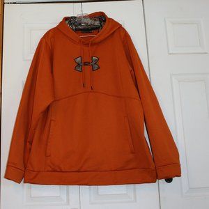 Under Armour Caliber Storm Pullover Hoodie Orange/Realtree 2XL